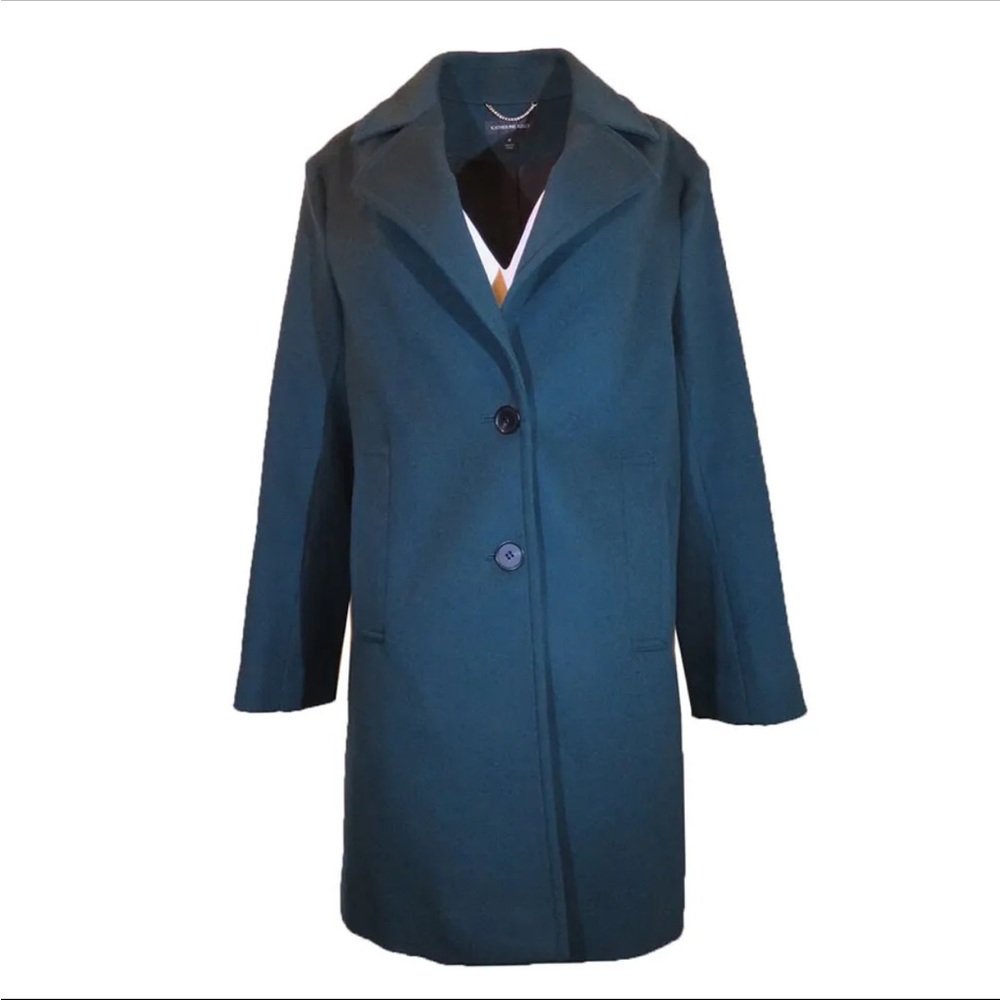 NWT. Katherine Kelly Notch Collar Long Sleeve